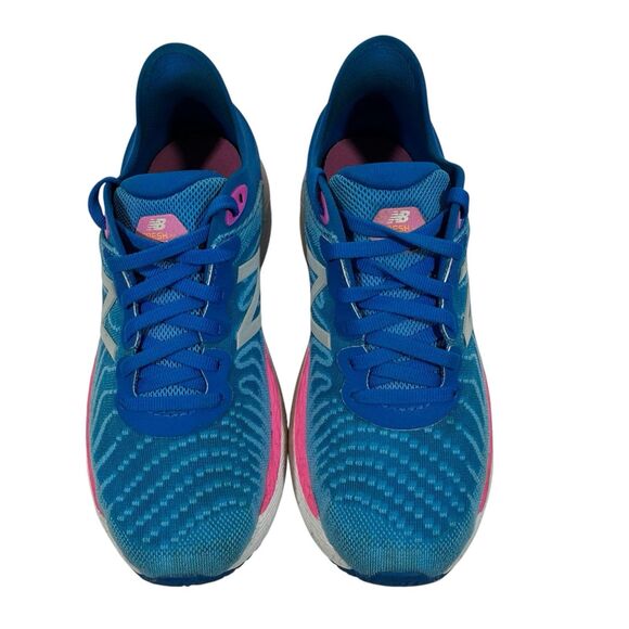 New Balance Fresh Foam 860v11 Blue Pink White Comfort Running Youth Size 2.5 - Picture 4 of 12